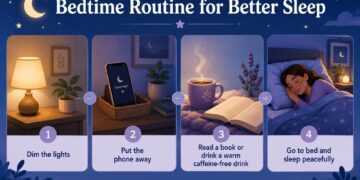 bedtime routine for better sleep
